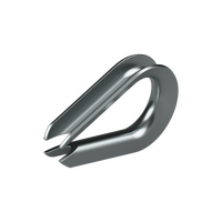 6mm Zinc Plated Steel Thimble