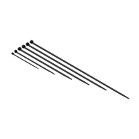 200 x 4.8mm Black Nylon Cable Ties - 1000 Pack