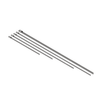 360 x 7.9mm 316 Stainless Steel Cable Ties - 100 Pack