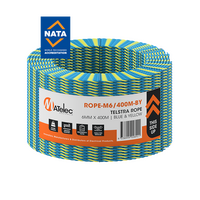 6mm 400m Blue & Yellow Telstra Rope