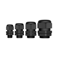 12mm IP68 Black Nylon Cable Gland