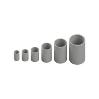 50mm Grey PVC Plain Coupling