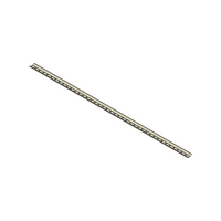 Slotted Steel Din Rail - 7.5mm x 35 mm x 1m