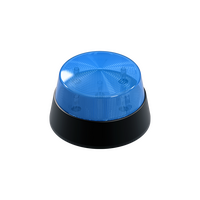 12V dc Blue Round Mini Strobe