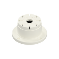 12V dc White Round Screamer