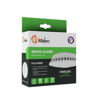 Wireless Photoelectric Smoke Detector with 10yr Lithium Battery