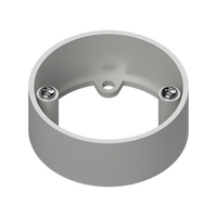 25mm Grey PVC Junction Box Extension Ring