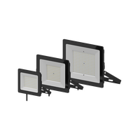 30W 5800K Black Slimline Eclipse LED Flood Light