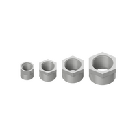 50/40mm Grey PVC Threaded Reducer