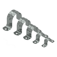 32mm Zinc Plated Full Conduit Saddle