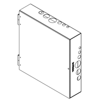 Panel Surround 400x400x100 Blank Switch Panel