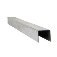UGOH Channel Galvanised 100mm Saddle (3 Off)