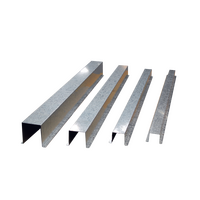 Cable Guard Flanged Galvanised 55x55x2400