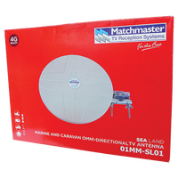 Digital TV Marine and Caravan Omnidirectional Antenna VHF/UHF (6-12)(28-51)