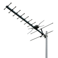 Digital TV Antenna with 4G/5G Filter and Snap Lock Corner Screen UHF (28-51) 10 Elements (5 Pack)