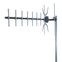 Digital TV Antenna with 4G/5G Filter and Snap Lock Corner Screen UHF (28-51) 10 Elements (5 Pack)