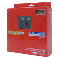 15m 1080p Standard Speed HDMI® Cable with Ethernet 10.2Gbps