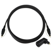 20m Toslink Male to Male Lead including Right Angle Adaptor