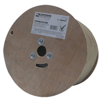 305m RG6 Messengered Quad-shield Coaxial Cable Reel