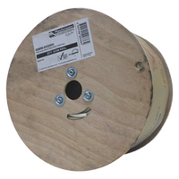 305m RG6 White Quad-shield Coaxial Cable Reel