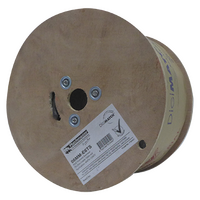 150m RG6 Siamese Tri-shield Coaxial Cable Reel