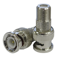 'F' Female to BNC Male Adaptor (20 Pack)