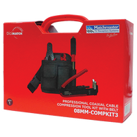 Universal Compression Tool Kit RG6/11 'F' Type/BNC/IEC/RCA Suitable for Foxtel Connectors