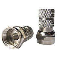 RG59 'F' Type Twist On Connector (100 Pack)