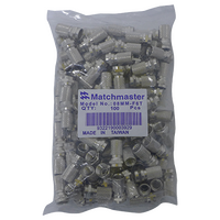 RG6 'F' Type Twist On Connector (100 Pack)