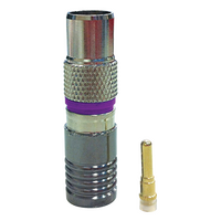 RG59 IEC (PAL) Male Compression Connector (25 Pack)