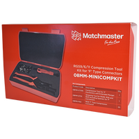 RG59/6/11 Compression Tool Kit for 'F' Type Connectors