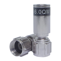 RG59 Quick Mount Universal Compression Connector (100 Pack)