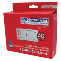 Masthead Amplifier UHF Super Low Noise 25dB with 4G/5G Filter