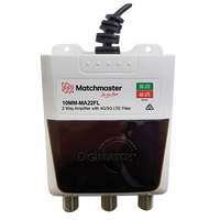 2 Way Amplifier with 4G/5G LTE Filter
