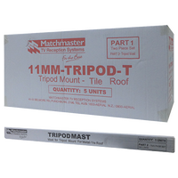 1.2m Tripod Mount for Tiled Roofs (5 Pack)