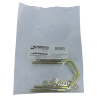 3.75" x 1/4" U-bolt (2 Pack)