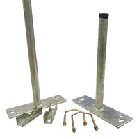 Wall Mount Kit including 12" and 27" Wall Mounts with Clamps