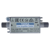 300-2350MHz 10-20V DC 14-24dB Gain Line Amplifier