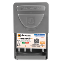 Smart Masthead Amplifier with Auto Programming, 3 Inputs and 90dBµV AGC Controlled Output