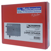 Single Input Satellite and Terrestrial Multi-band Amplifier