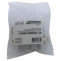 3 Way Splitter for Foxtel SMS Systems Max 30V 2A Power Pass All Ports