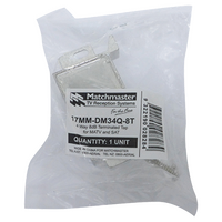 4 Way 8dB Terminated High Isolation Tap for MATV and Satellite