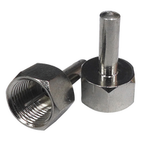 75 Ohm DC Blocking Terminator (10 Pack)