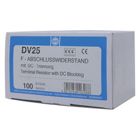 75 Ohm DC Blocking Terminator (10 Pack)