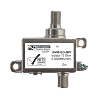 75 Ohm 5-2500MHz 6kV Isolator