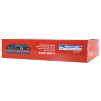 55m 1080p 3 Way Standard Speed HDMI® Extender Splitter Over Cat 5e/6 with HDMI® Loop Out, IR and PoC