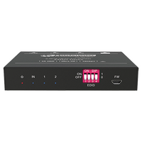 2 Way 4K High Speed HDMI® Splitter 18Gbps with Built-in Downscaler