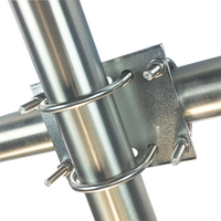 Base Station Antenna Mount - Universal, Stainless Steel