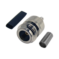 'N' Socket for LL/LMR195/RG58 50 Ohm Crimp