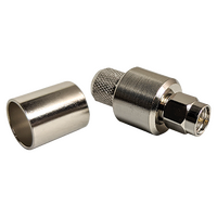 SMA Crimp Plug for LL-LMR400 50 Ohm Cable - Spring Finger